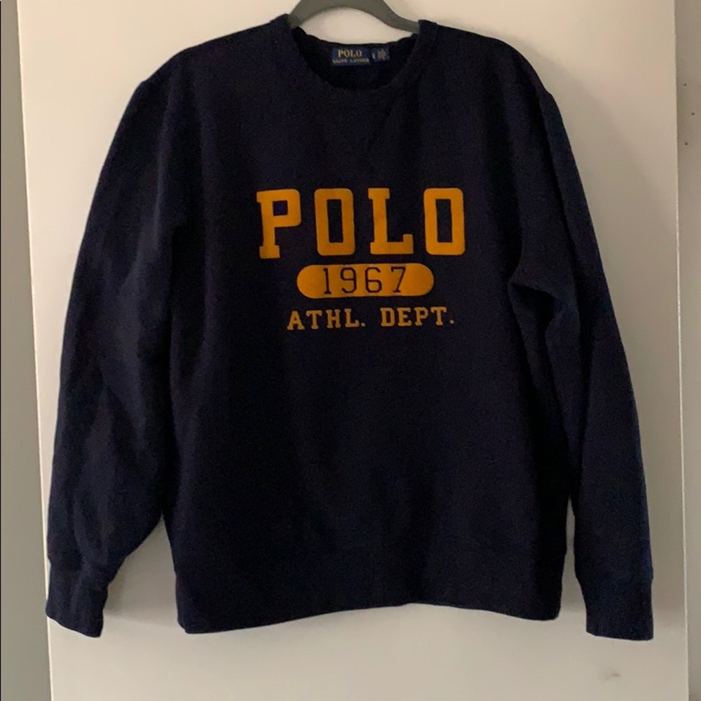 Polo Sweatshirt size Large